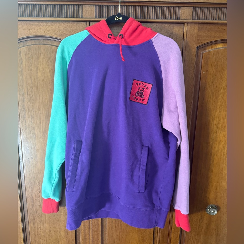 🐻 Teddy Fresh color block sweatshirt🐻